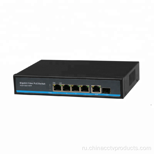 4Ports Poe Switch SFP Gigabit для IP-камеры